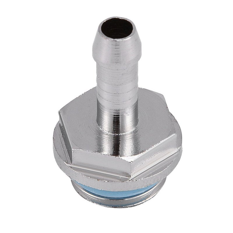 Serounder 6 قطع محول تركيب بارب G1/4"، OD 6 مم تركيب بارب لتبريد المياه للكمبيوتر، تركيب بارب أنبوب مرن بخيط G1/4، موصل تركيب بارب لنظام أنبوب تبريد المياه للكمبيوتر (11 مم) - Image 3